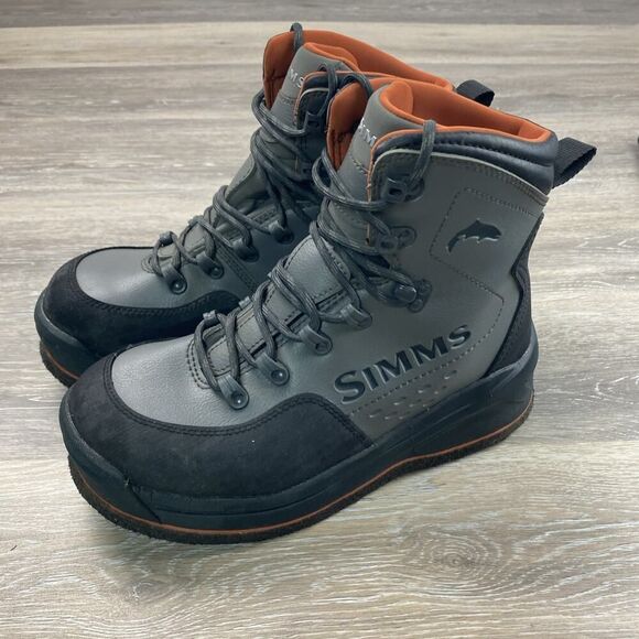 Simms Mens Freestone Boot Gunmetal Size 9 Fly Fishing , Wading - Picture 1 of 14